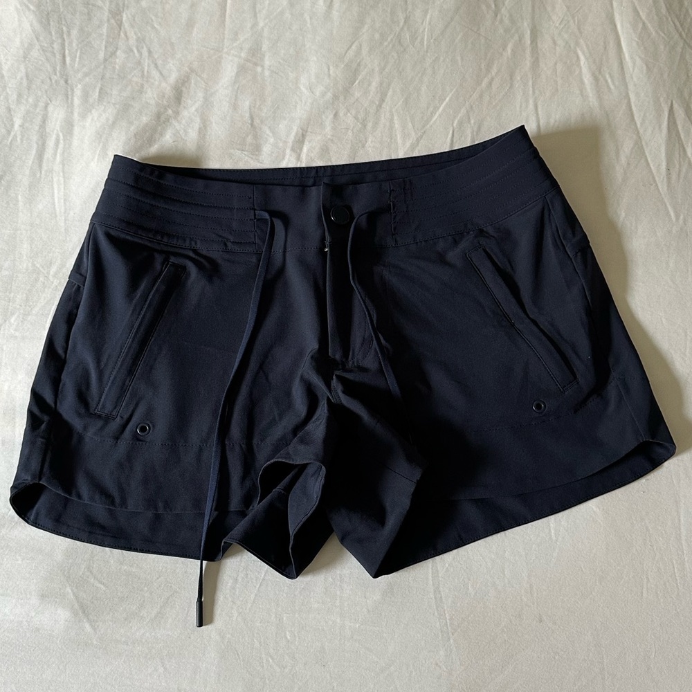 Navy Athleta shorts